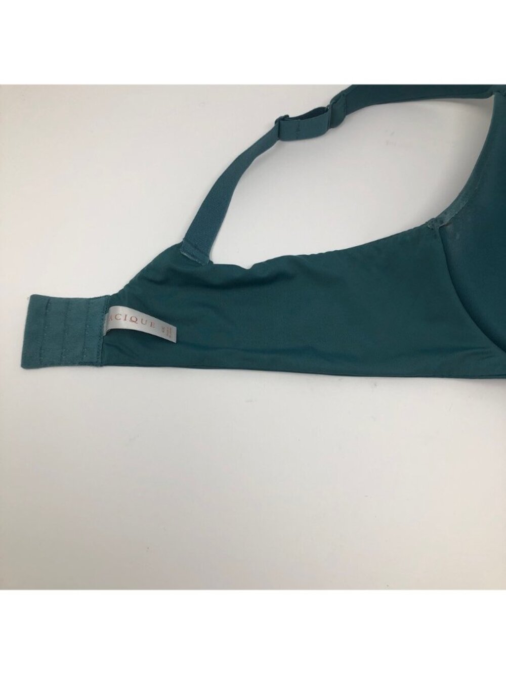 Cacique Lightly Lined Full Coverage Bra Size 42C Teal Blue - Picture 5 of 10